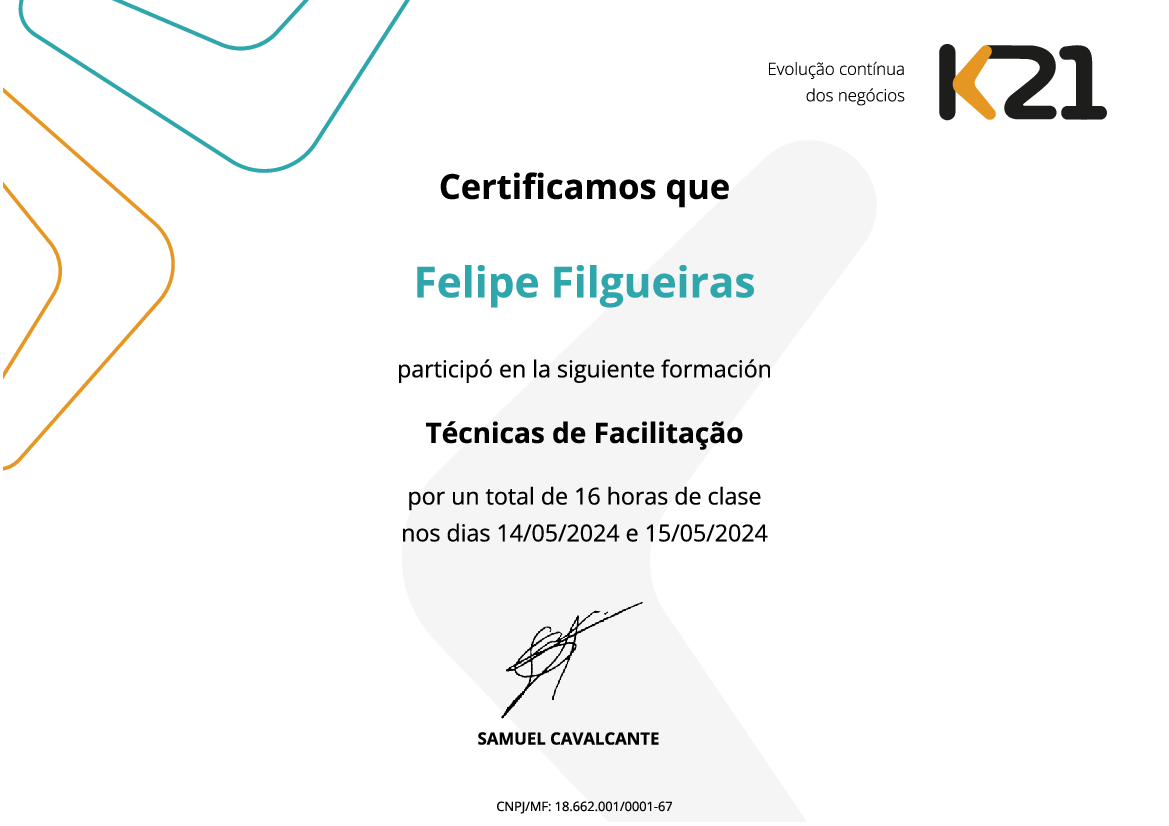 Certificado K21